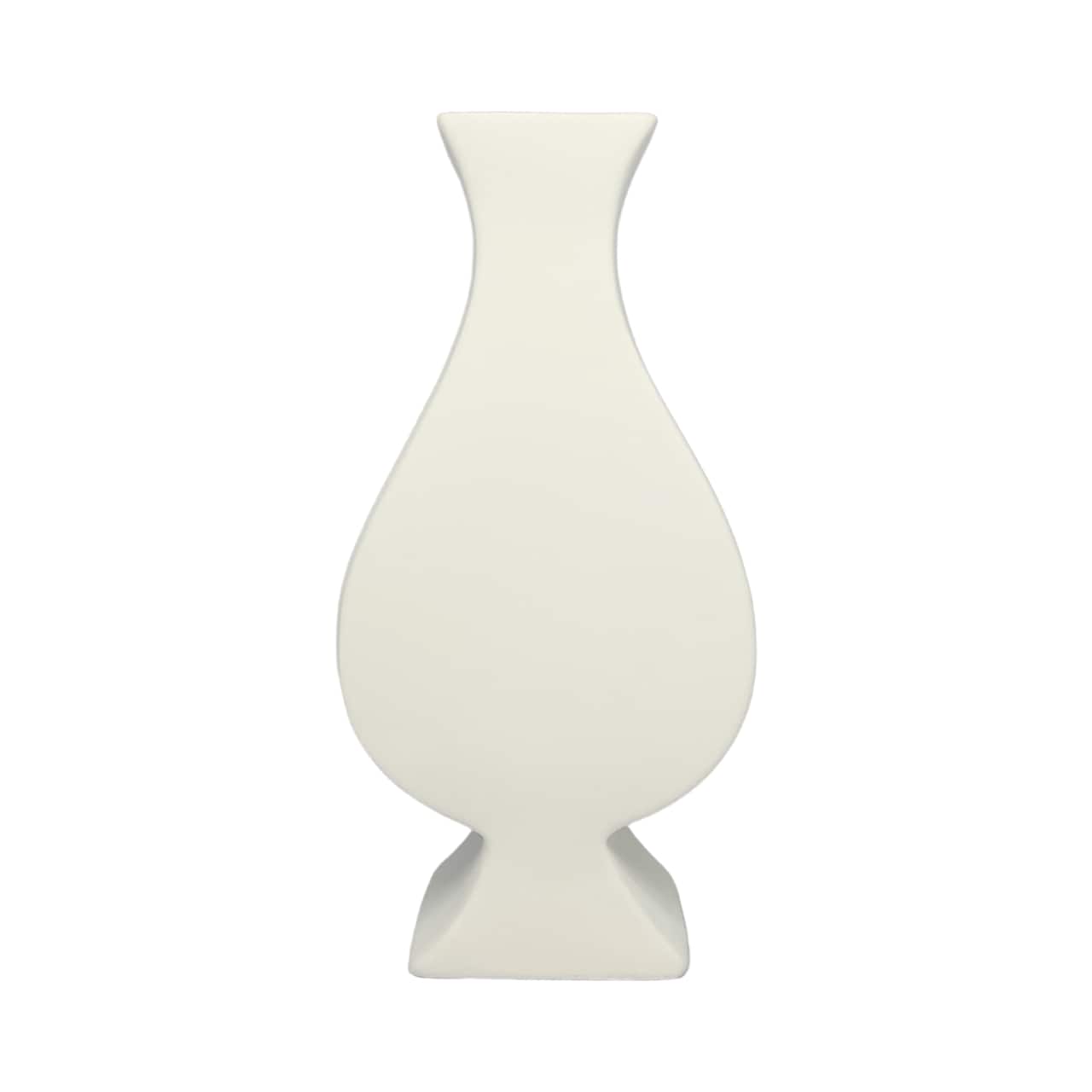 Jonathan Adler x Michaels 11.75" Flat DIY Ceramic Trumpet Vase